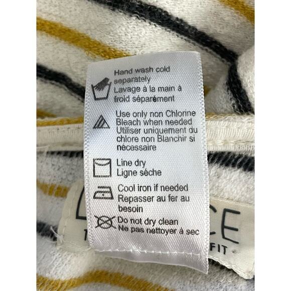 L*Space Everywhere I Go Mini Dress Large Surfs Up Stripe Large Beach Pool Resort - Picture 13 of 13